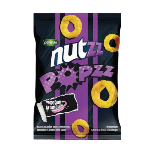PEYMAN NUTZZ POPZZ ONION FLAVORED 90 GR X 21 PCS