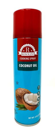ROSOLINI COOKING SPRAY COCONUT OIL 6 OZ (170 GR) X 12 PCS
