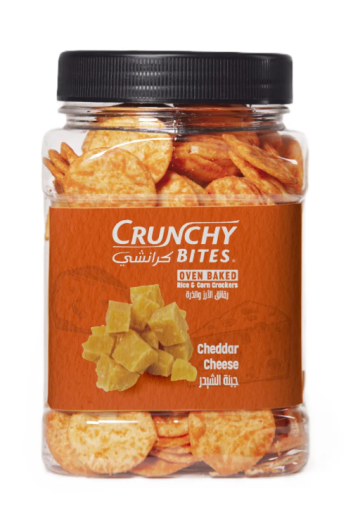 CRUNCHY BITES CHEESE 200 GR X 12