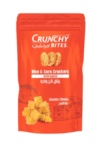 CRUNCHY BITES CHEESE 80 GR X 24