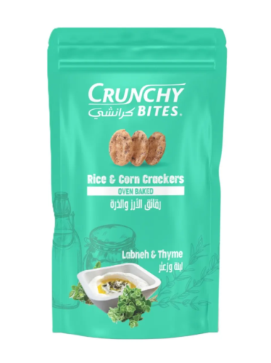 CRUNCHY BITES LABNEH & THYME 80 GR X 24