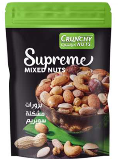 CRUNCHY NUTS SUPREME MIXED NUTS 250 GR X 10