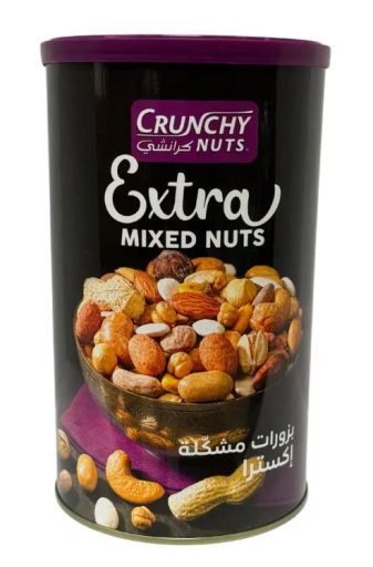 CRUNCHY NUTS EXTRA MIXED NUTS 450 GR X 12