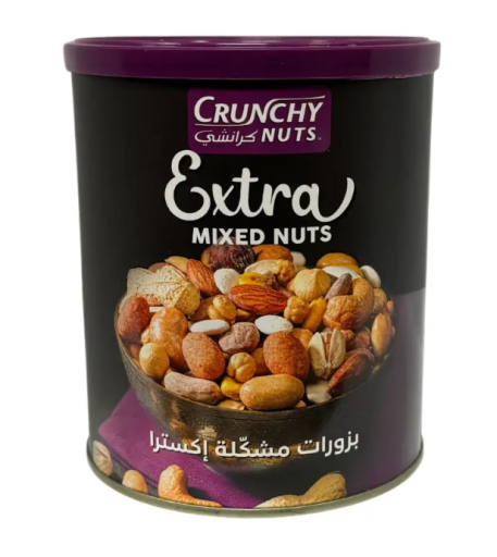 CRUNCHY NUTS EXTRA MIXED NUTS 300 GR X 12