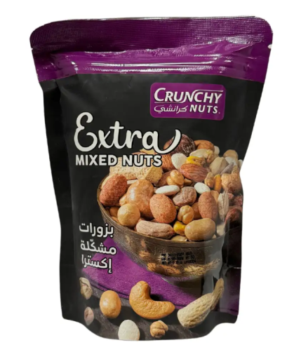 CRUNCHY NUTS EXTRA MIXED NUTS 250 GR X 10