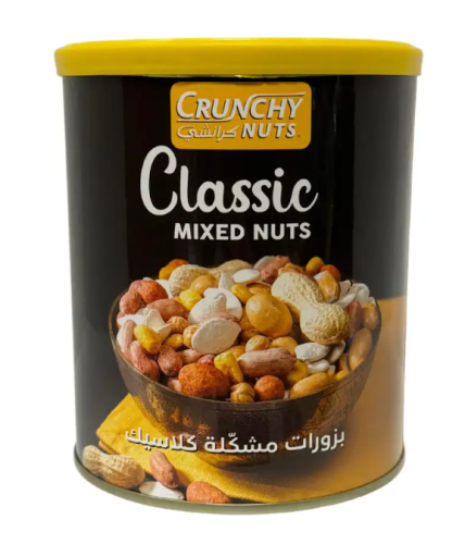 CRUNCHY NUTS CLASSIC MIXED NUTS 300 GR X 12
