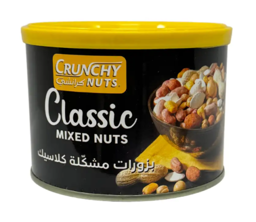 CRUNCHY NUTS CLASSIC MIXED NUTS 150 GR X 24