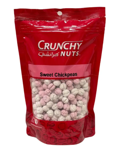 CRUNCHY NUTS SWEET CHICKPEAS 300 GR X 10