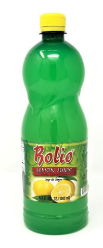 BOLIO LEMON JUICE 1 L X 12