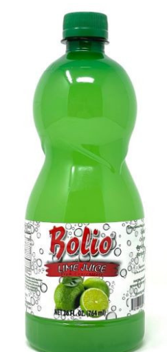BOLIO LIME JUICE 26 FL OZ X 12