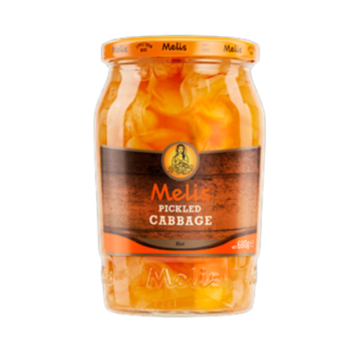MELIS PICKLED CABBAGE (WITH HOT SOUCE) 720 ML X 12