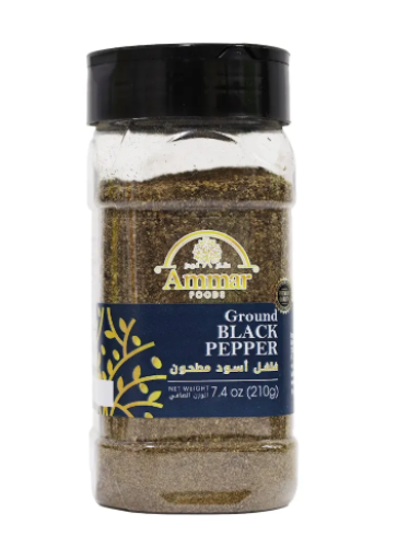 AMMAR BLACK PEPPER GROUND 210 GR X 12