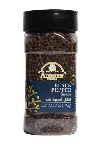AMMAR BLACK PEPPER SEEDS 190 GR X 12