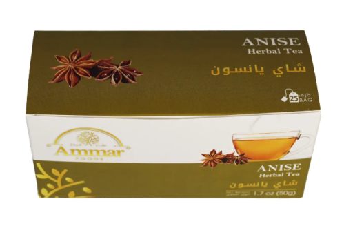 AMMAR ANISE HERBAL TEA 50 GR X 24