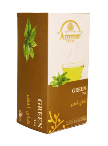AMMAR GREEN TEA 25 GR X 24