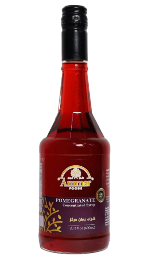 AMMAR GRENADINE CONCENTRATED SYRUP 600 ML X 12