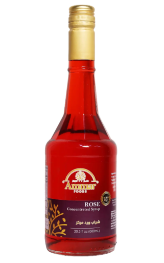 AMMAR ROSE CONCENTRATED SYRUP 600 ML X 12