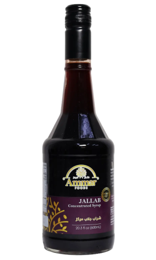 AMMAR JALLAB CONCENTRATED SYRUP 600 ML X 12