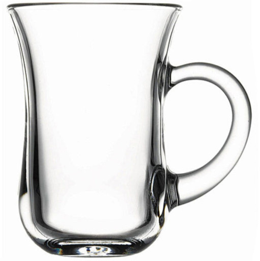 PASABAHCE TEA GLASS LINA G4U 140 CC (4.7 OZ) 6 PCS X 8