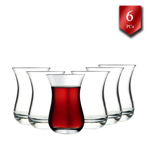 PASABAHCE TEA GLASS AIDA 160 CC (5.4 OZ) 6 PCS X 12