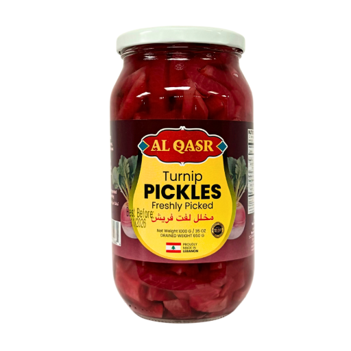 AL QASR TURNIP PICKLES FRESH PACK 1000GR X 12
