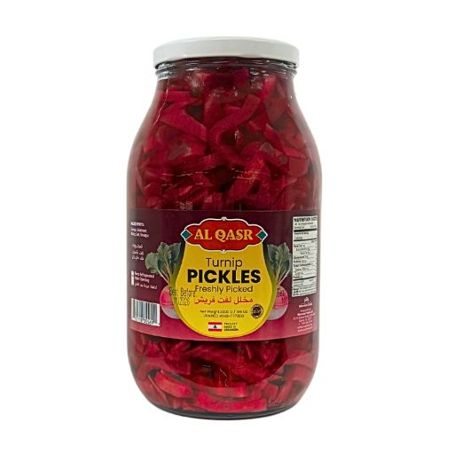 AL QASR TURNIP PICKLES FRESH PACK 3000GR X 4