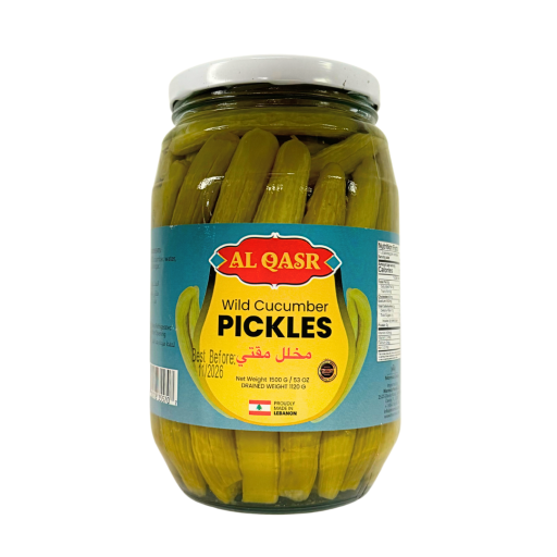 AL QASR WILD CUCUMBER PICKLES 1500GR X 6