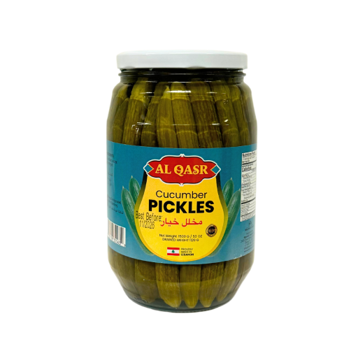 AL QASR CUCUMBER PICKLES 1500 GR X 6