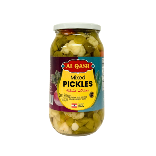 AL QASR MIXED PICKLES 1000 GR X 12