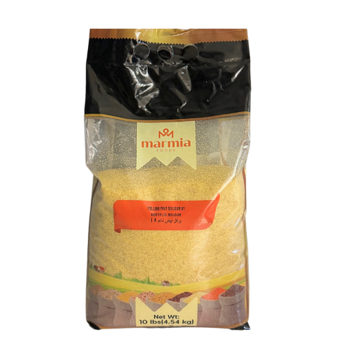 MARMIA YELLOW BULGUR #1 10LB X 4