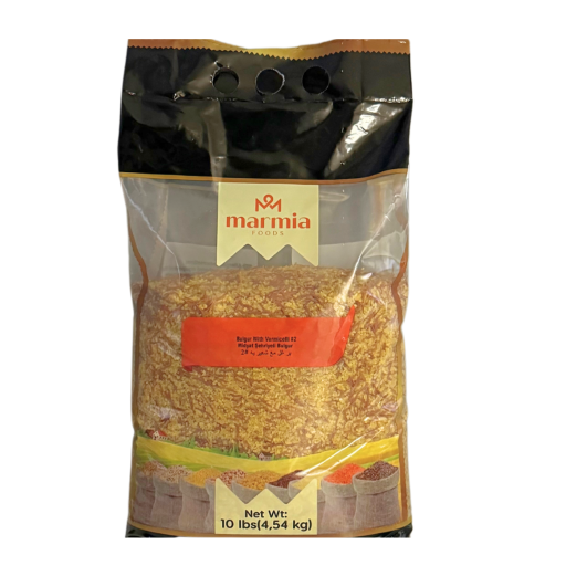 MARMIA YELLOW BULGUR WITH VERMICELLI #2 10LB X 4