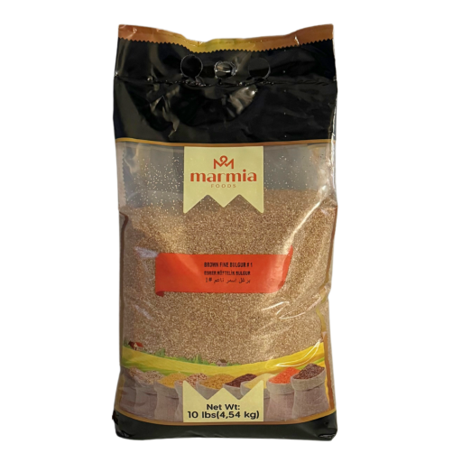 MARMIA BROWN BULGUR #1 10LB X 4