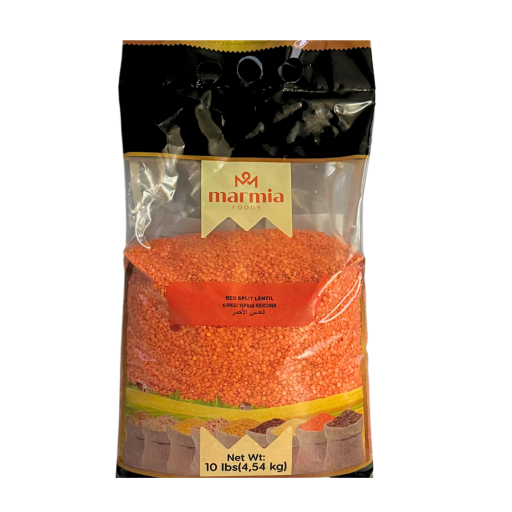 MARMIA RED SPLIT LENTIL 10LB X 4