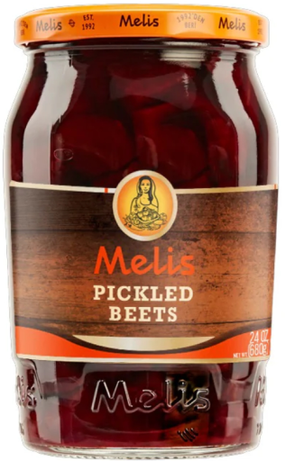 MELIS PICKLED BEETS 720 ML X 12