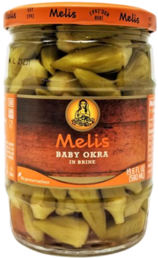 MELIS BABY OKRA (CICEK BAMYA) 580 ML X 12