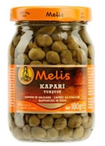 MELIS PICKLED CAPER 190 ML X 12