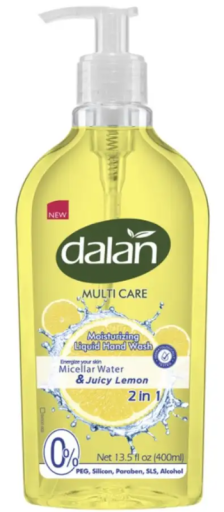 DALAN MULTI - CARE LIQUID HAND SOAP JUICY LEMON 13.5 FL X 24