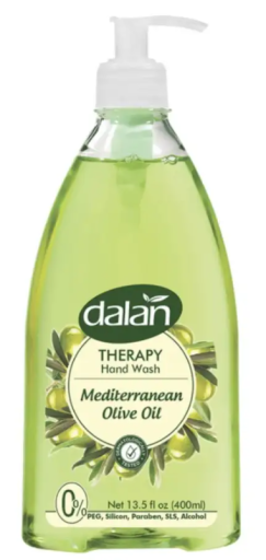 DALAN THERAPY LIQUID HAND SOAP MEDITERRANEAN OLIVE OIL 13.5 FL OZ (400 ML) X 24