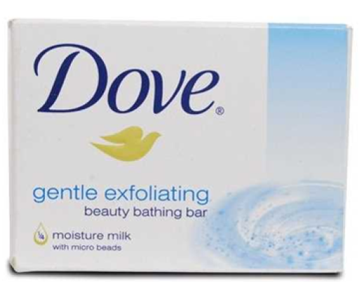 DOVE BAR SOAP EXFOLIATE 135 G X 48