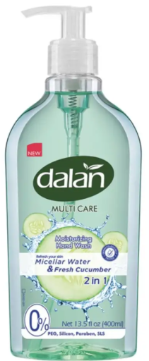 DALAN MULTI-CARE LIQUID HAND SOAP FRESH CUCUMBER 13.5 FL OZ X 24