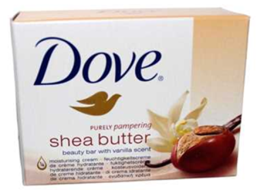 DOVE BAR SOAP SHEA BUTTER 4.76 OZ X 48