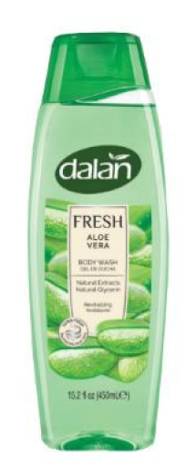 DALAN FRESH ALOE VERA BODY WASH 450 MLX 12