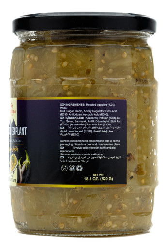 MARMIA ROASTED EGGPLANT 520 GR X 12