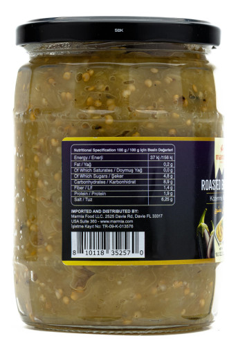 MARMIA ROASTED EGGPLANT 520 GR X 12