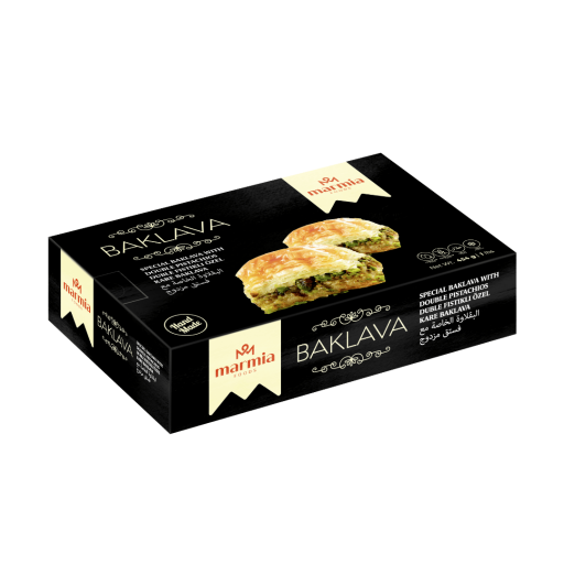 MARMIA BAKLAVA SPECIAL DOUBLE PISTACHIO 1LB X12