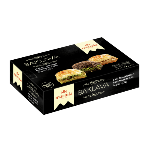 MARMIA BAKLAVA ASSORTED 1LB X 12
