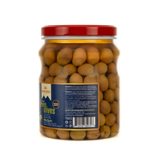 MARMIA SCRATCHED GREEN OLIVES 700 GR X 6