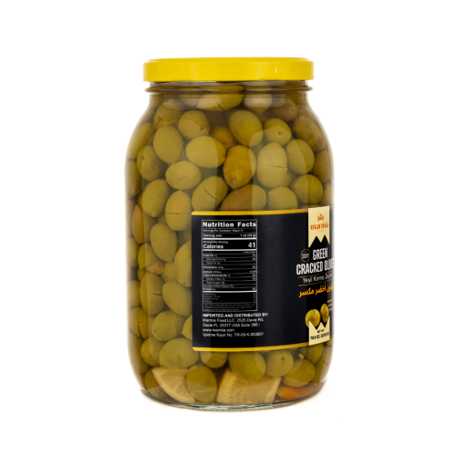 MARMIA GREEN CRACKED OLIVES 2000GR X 6
