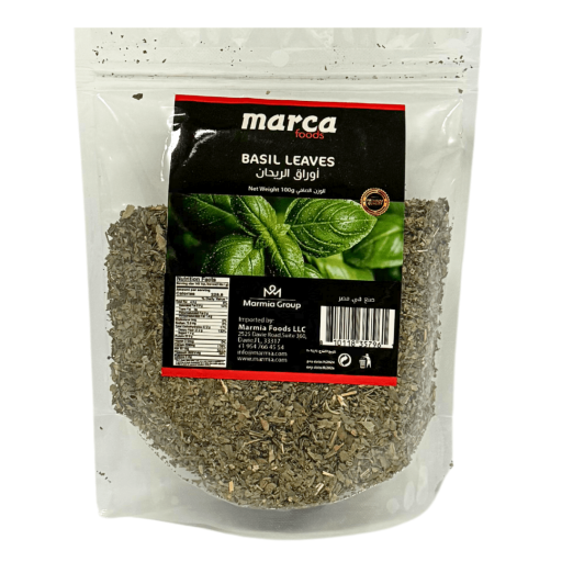 MARCA BASIL LEAVES 100 GR X 24