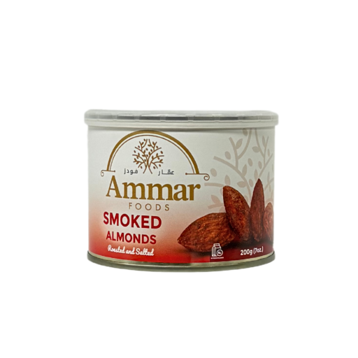 AMMAR SMOKED ALMONDS 200 GR X 10